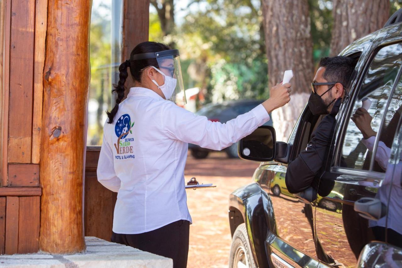 Hotel & Glamping Huasca Sierra Verde 우아스카 데 오캄포 외부 사진