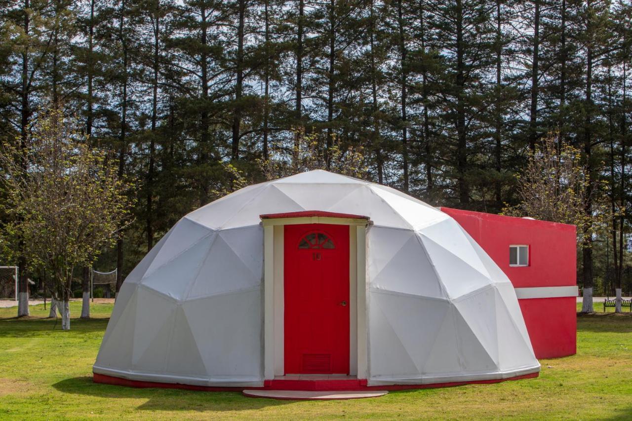 Hotel & Glamping Huasca Sierra Verde 우아스카 데 오캄포 외부 사진