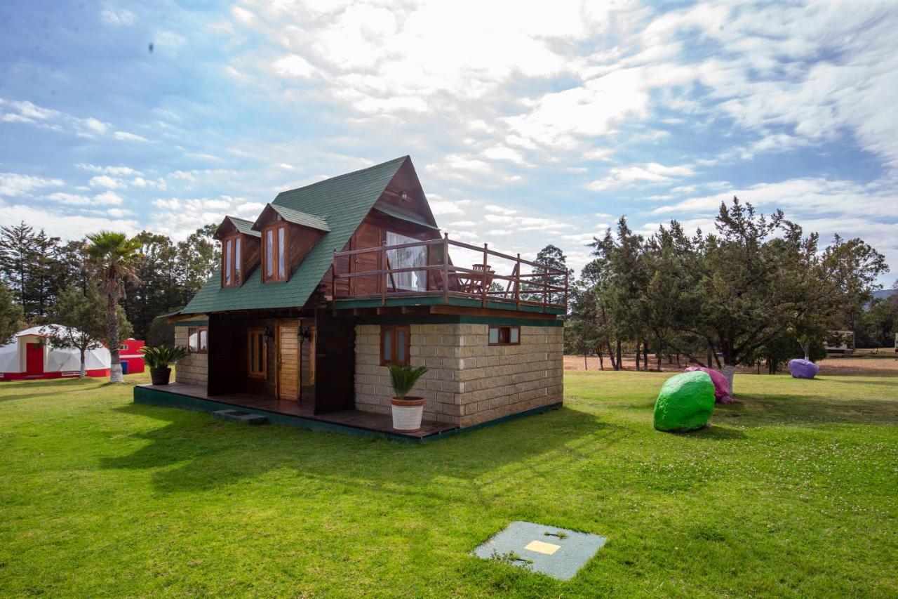 Hotel & Glamping Huasca Sierra Verde 우아스카 데 오캄포 외부 사진